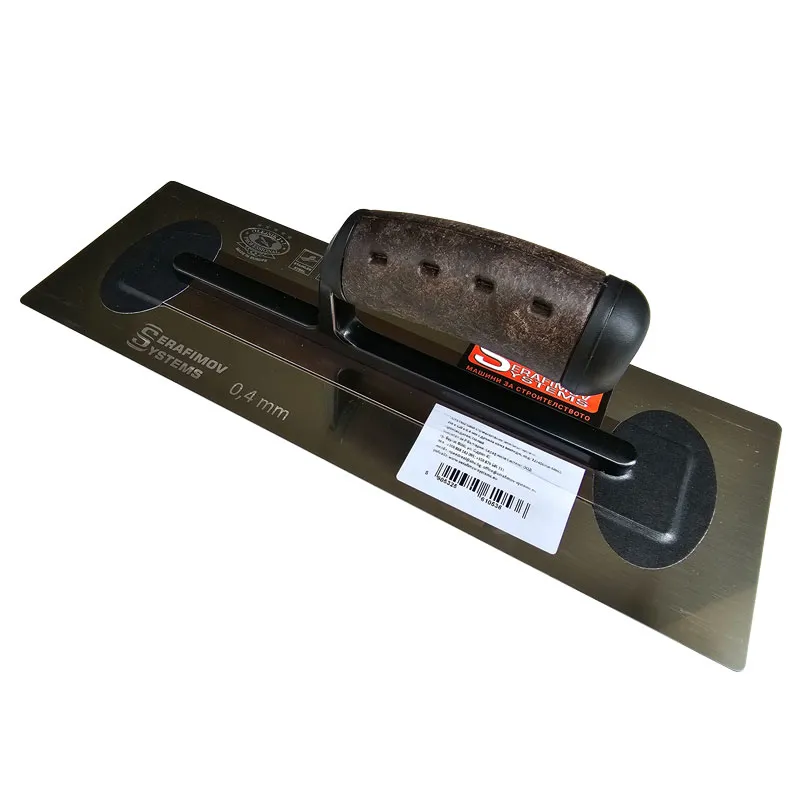 Маламашка ULTRA FLEX Gold SERAFIMOV SYSTEMS с кожена винтидж дръжка 120х0.3мм