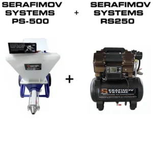 Комплект машина SERAFIMOV SYSTEMS PS500 и компресор RS250
