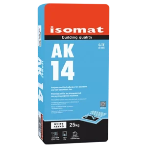 Isomat AK-14 - Полимерно циментово лепило за плочки и гранитогрес